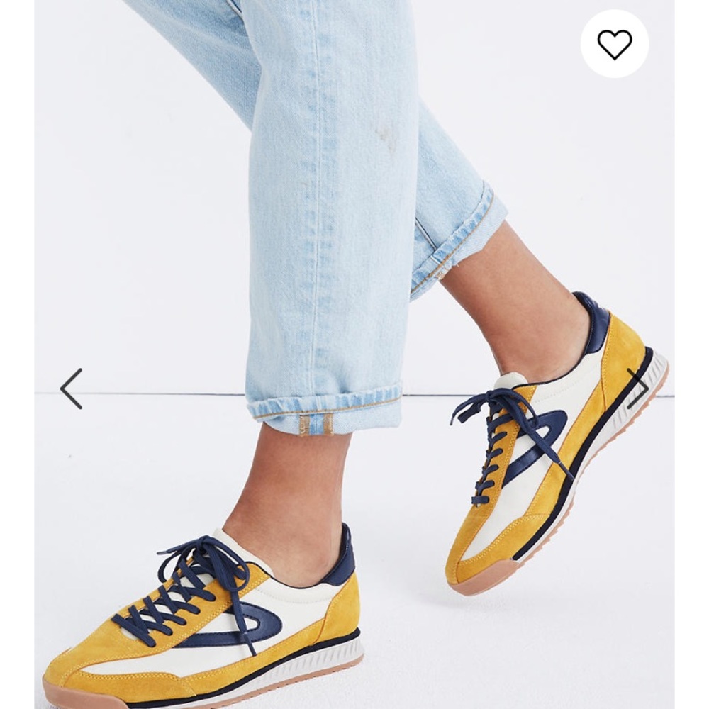 Lemon Suede Tretorns limited edition